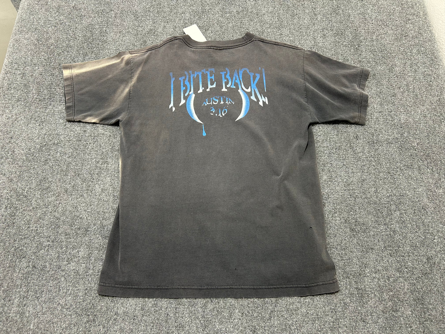 1998 Stone Cold I Bite Back Tee - Black Size Large (con)