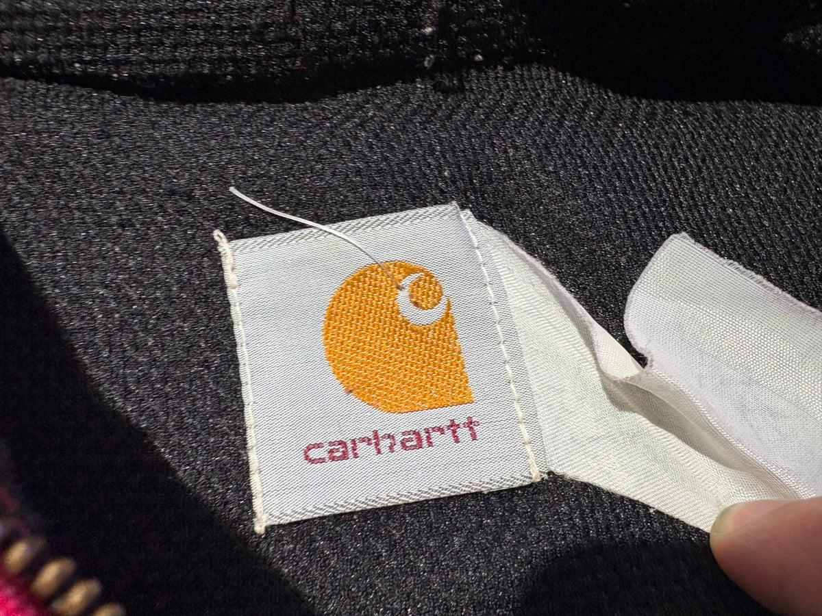 Carhartt Black Beauty Hooded Jacket - Red Size Large