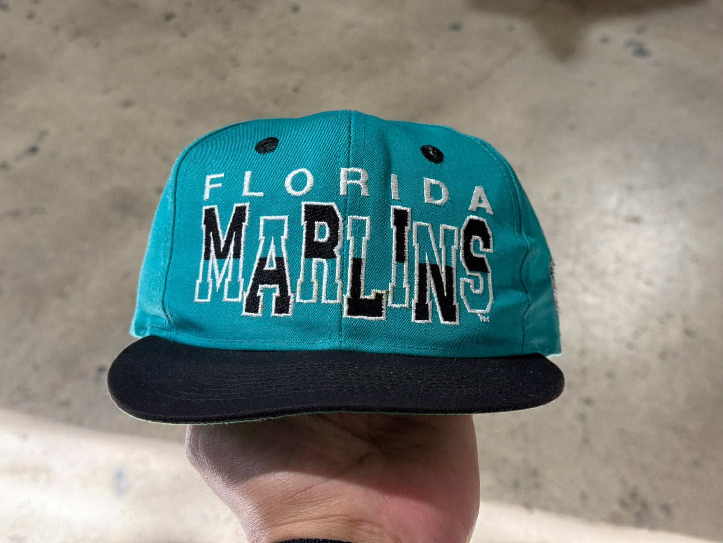 MLB Florida Marlins UP/DOWN Logo Snapback