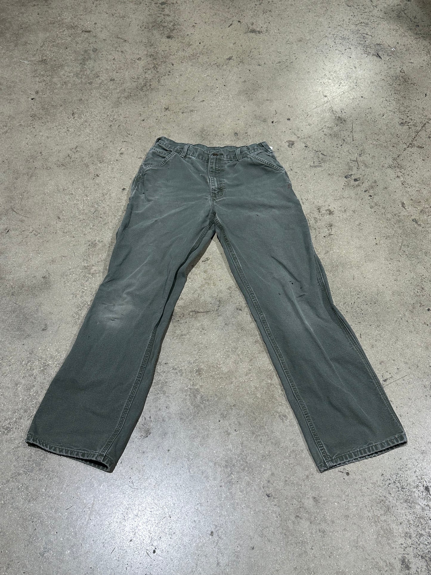 Carhartt Carpenter Pants - Olive Size 30x30