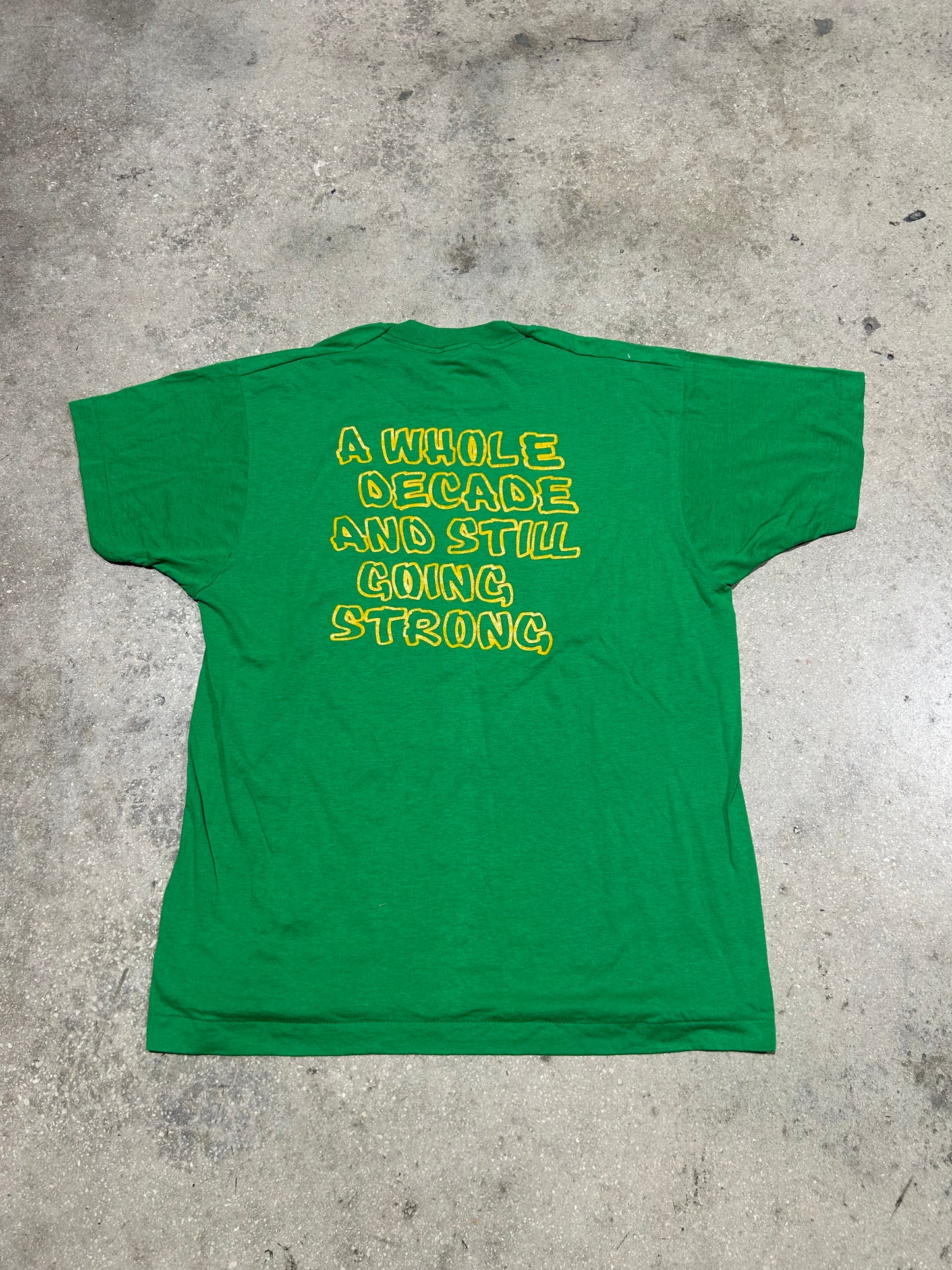 1982 Miami Jackson High School Tee - Green Size XL