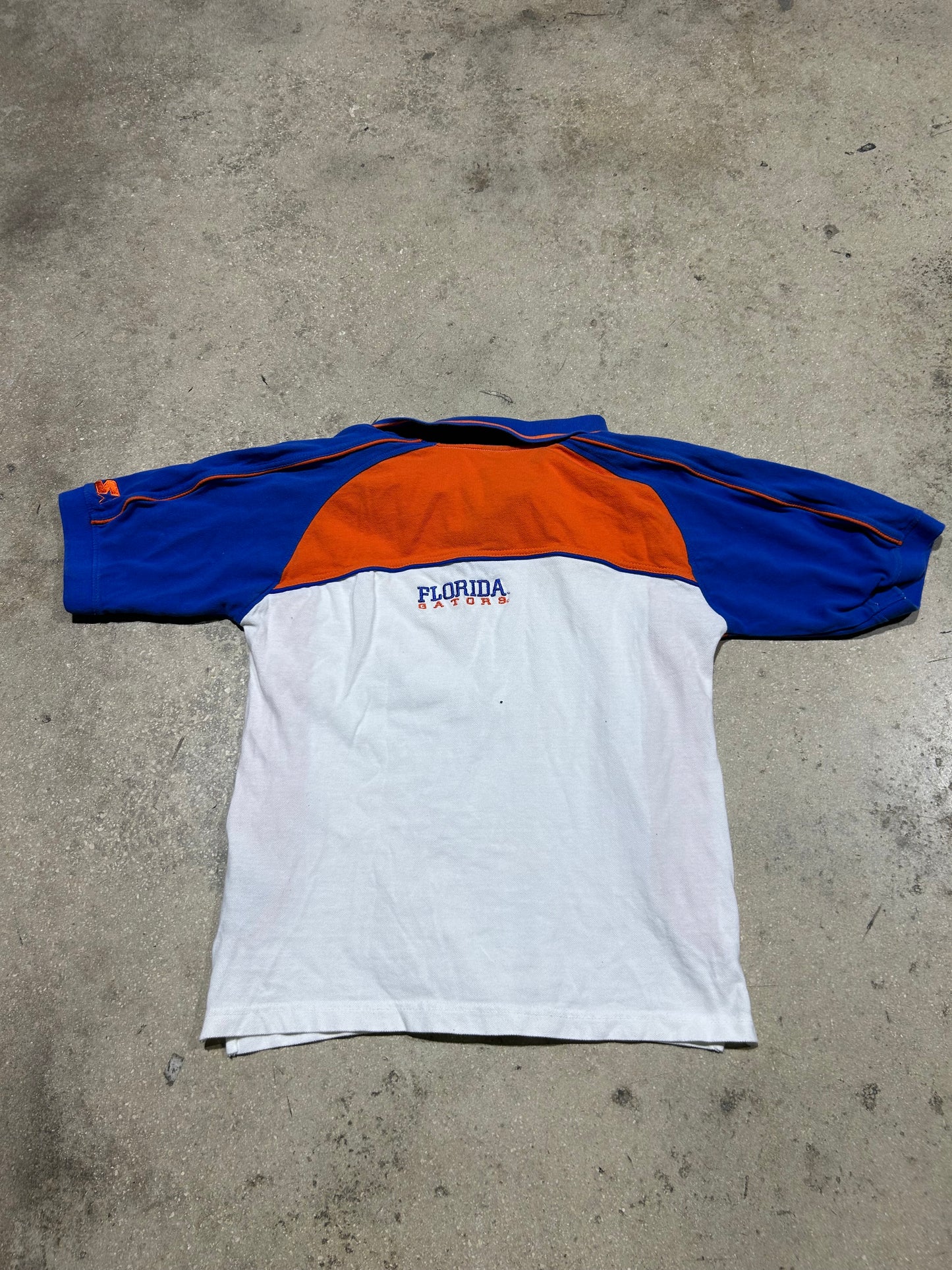 Starter University of Florida Gators Polo Shirt - White Size Medium