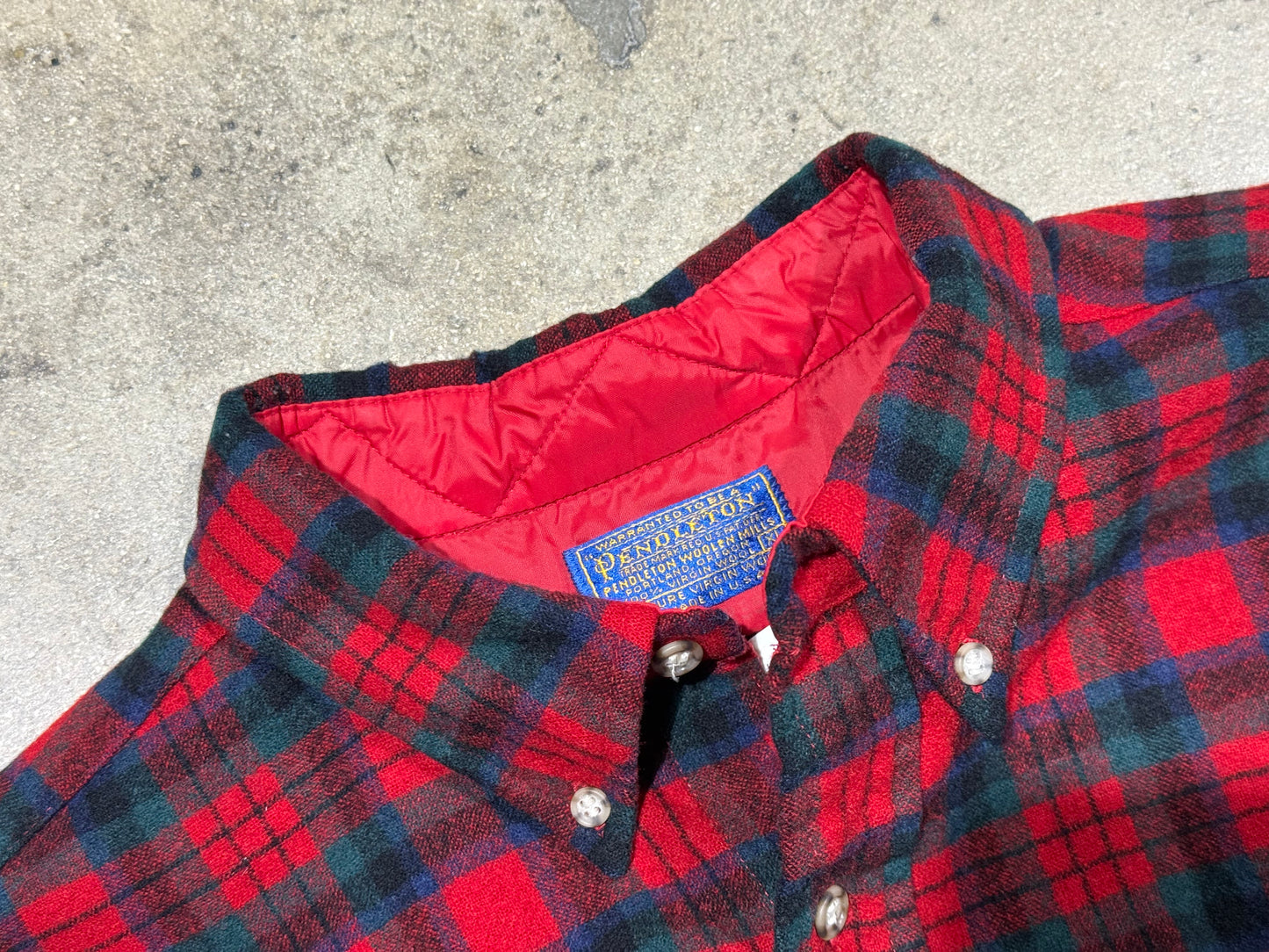 Pendleton Single Chest Pocket Flannel - Red/Multi Size XL