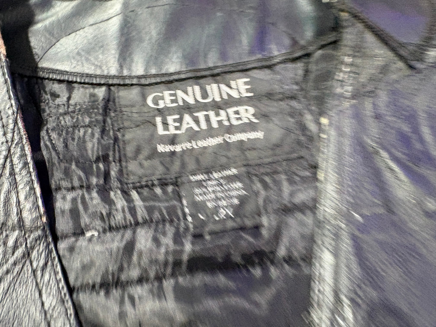 Leather Brothers Til The End Biker Vest - Black Size XXL
