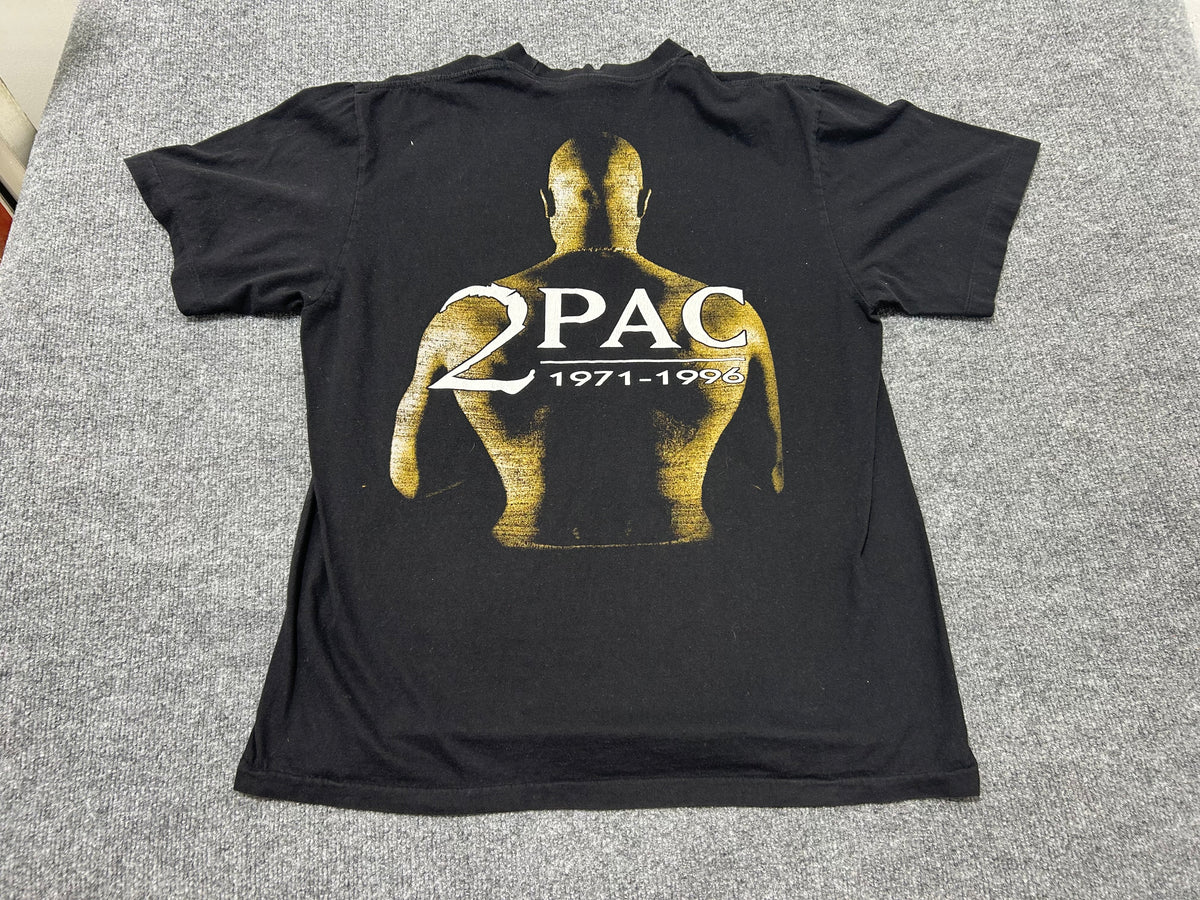 2pac Double Face Tee - Black size XL