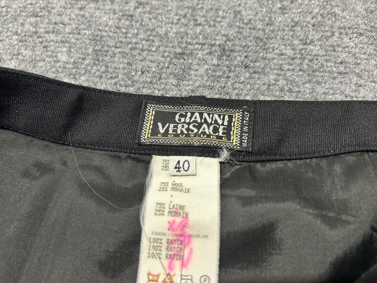 Gianni Versace Skirt - Black Size 40
