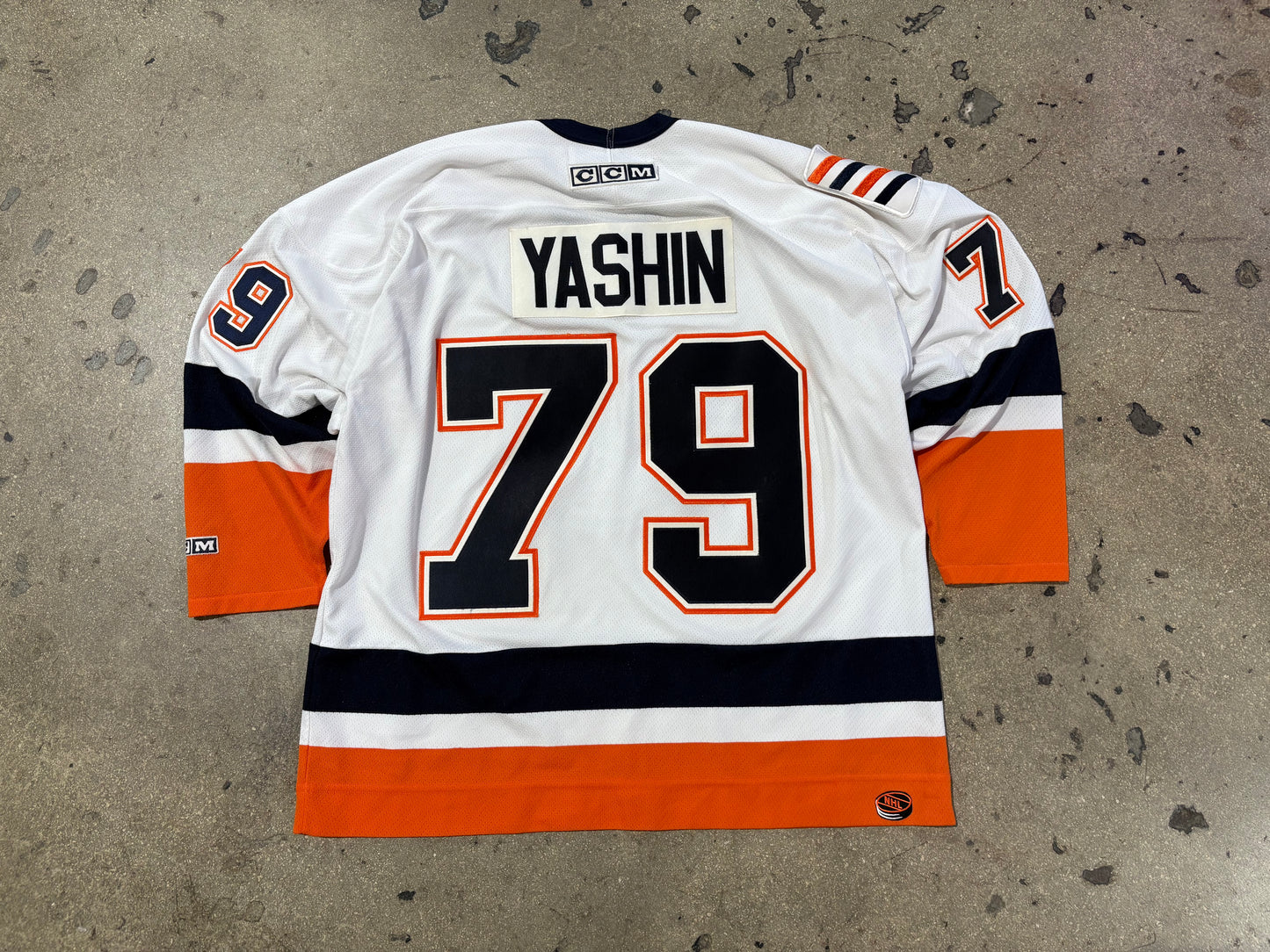 CCM NY Islanders Yashin #79 Authentic Jersey Size XL