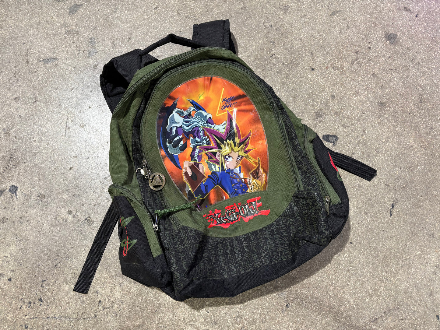 Yu Gi Oh King Off Games Backpack - Olive green