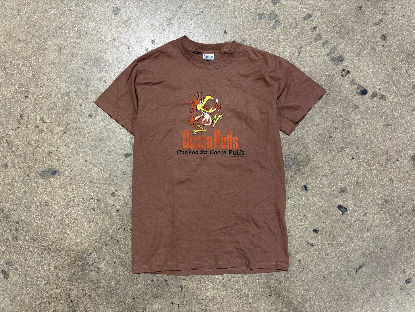 2006 Cocoa Puffs Bird Tee - Brown Size Small
