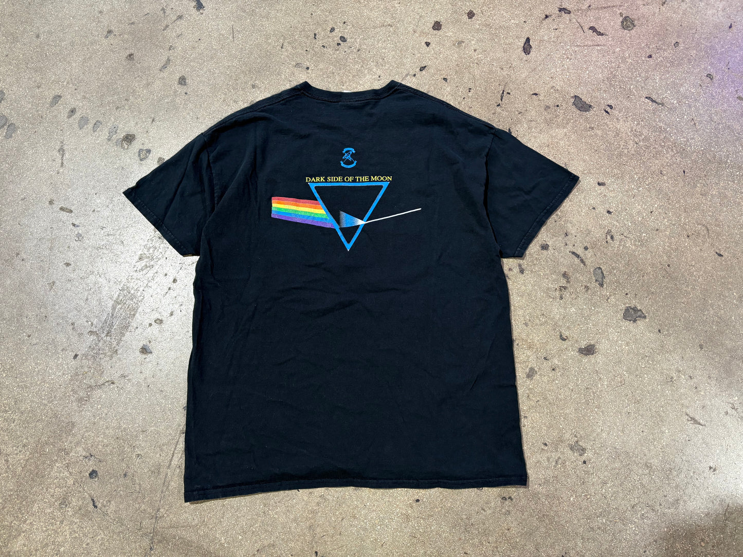 2010 Pink Floyd Dark Side of The Moon Tee - Black Size XL