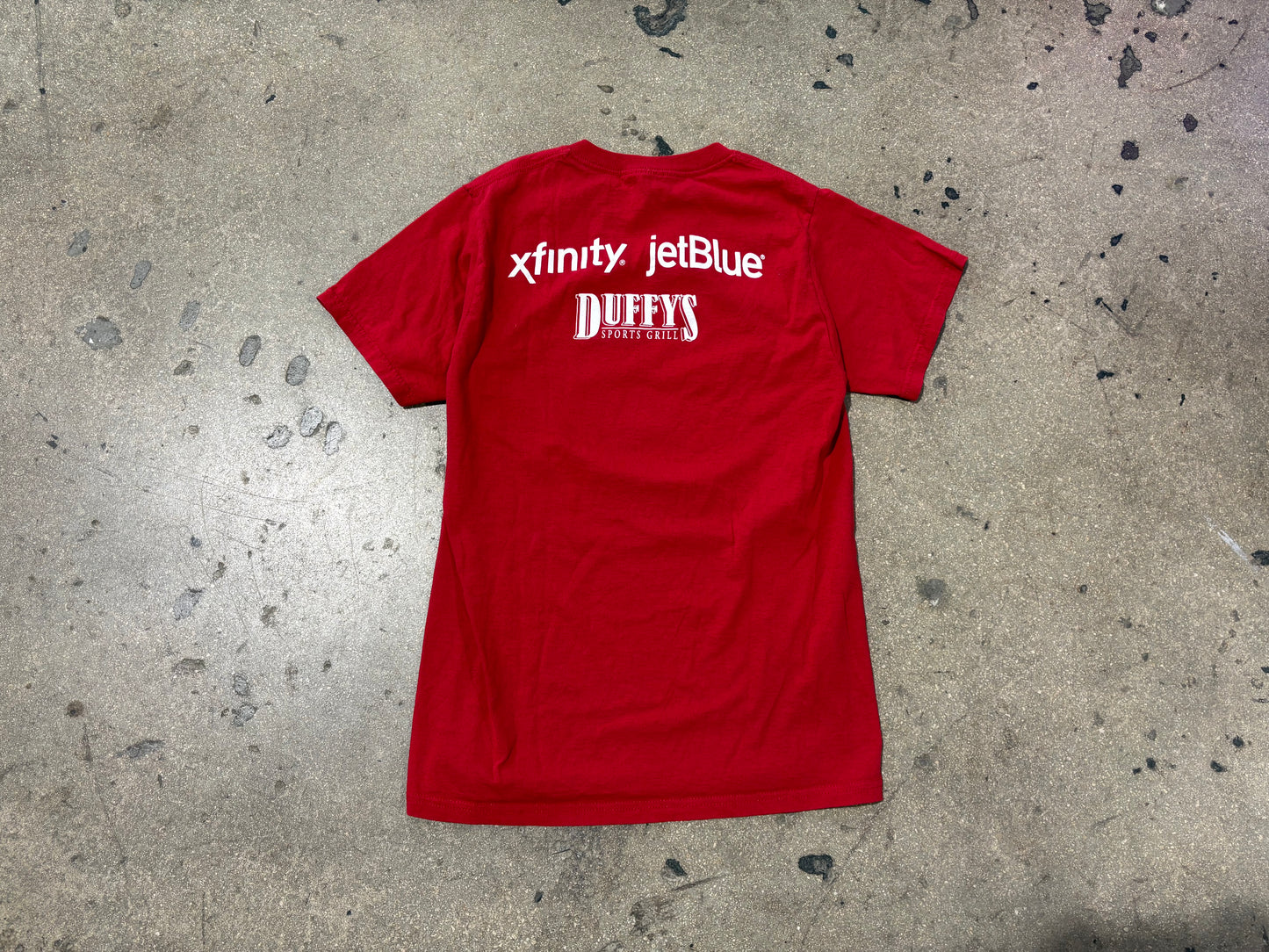 Florida Panthers Duffys Sports Bar Tee - Red Size Small