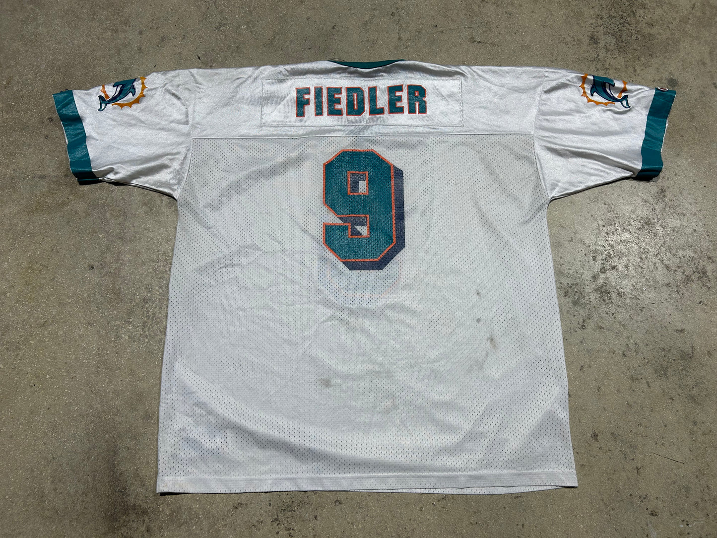 Miami Dolphins #9 Fielder Football Jersey - White Size XL