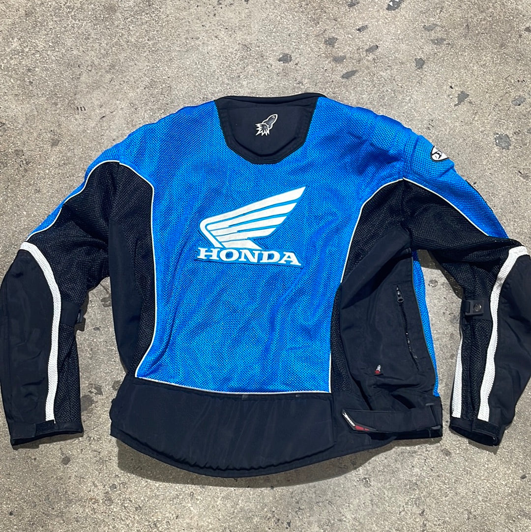 Joe Rocket HONDA Breathable Moto Jacket - Blue Size XL
