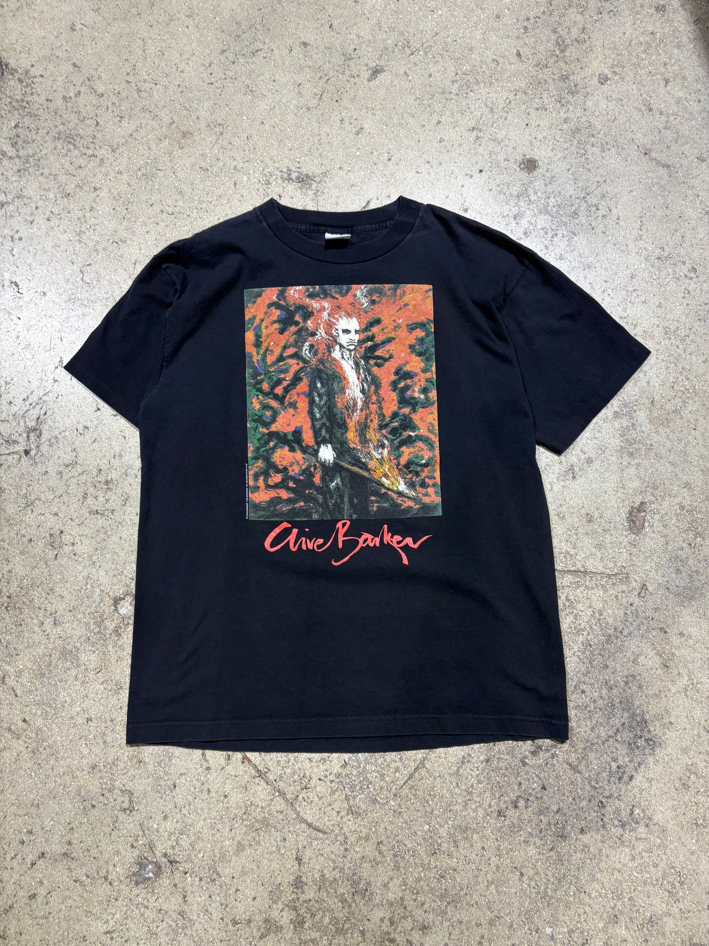 Clive Barker The Arsonist Tee - Black Size XL (23 x 30.5)