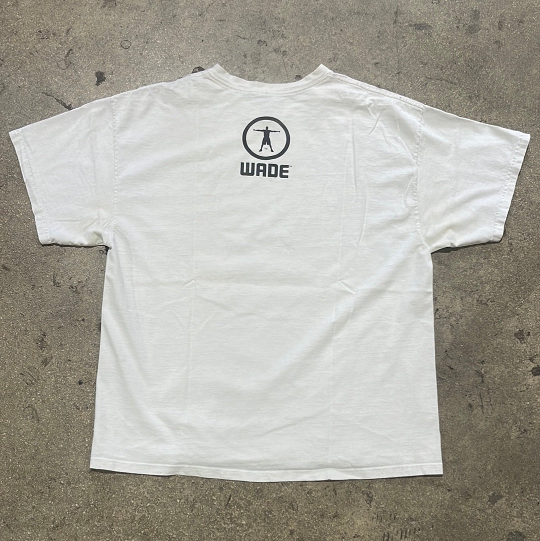 Converse D Wade From Robbin, Illinois Tee - White Size XL