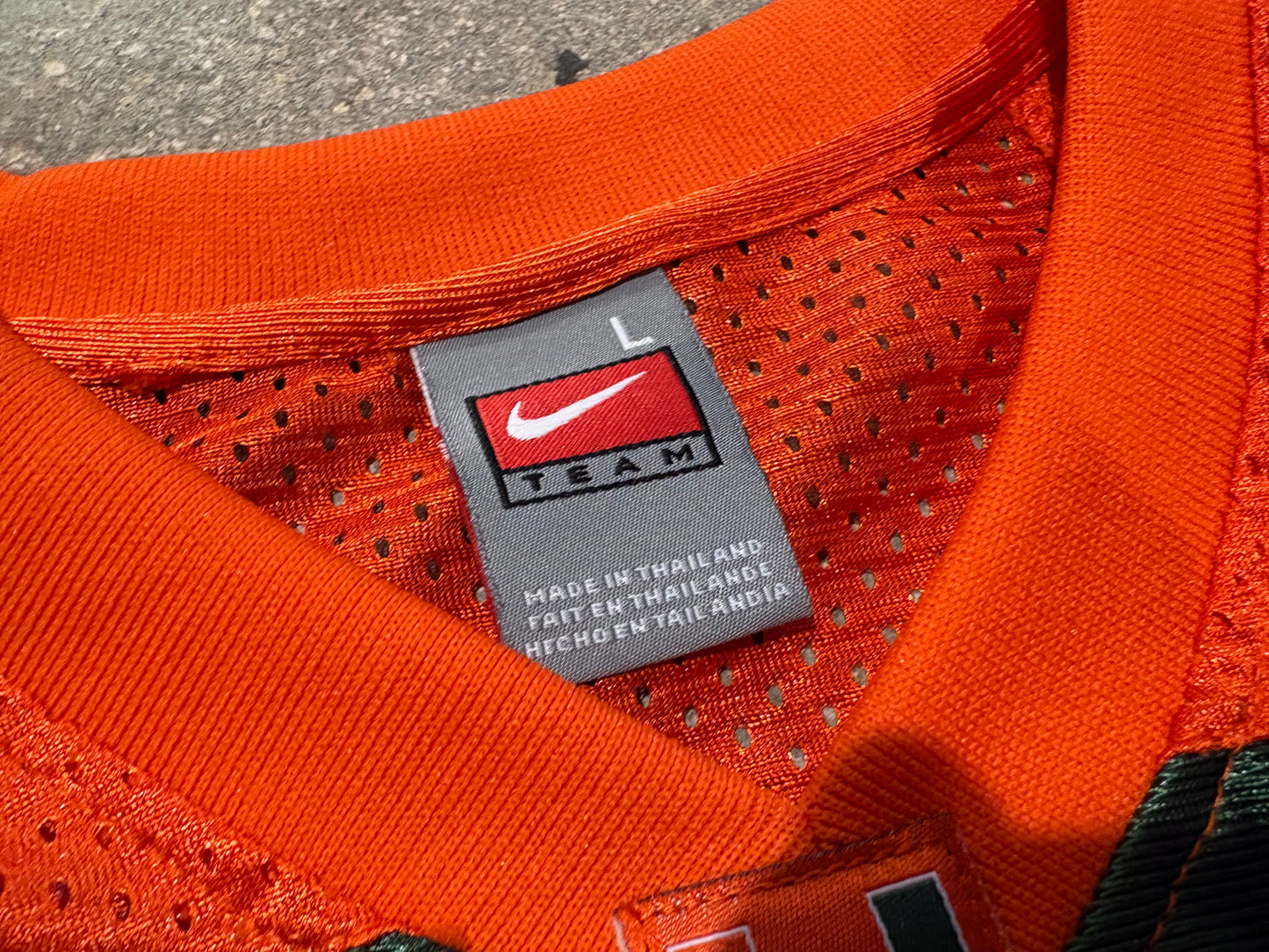 Women's Nike Miami Hurricanes Football Jersey - Orange Size Large