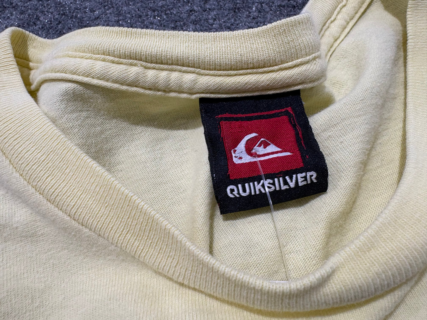 Quiksilver Born From The Sea Tee - Yellow Size XXL