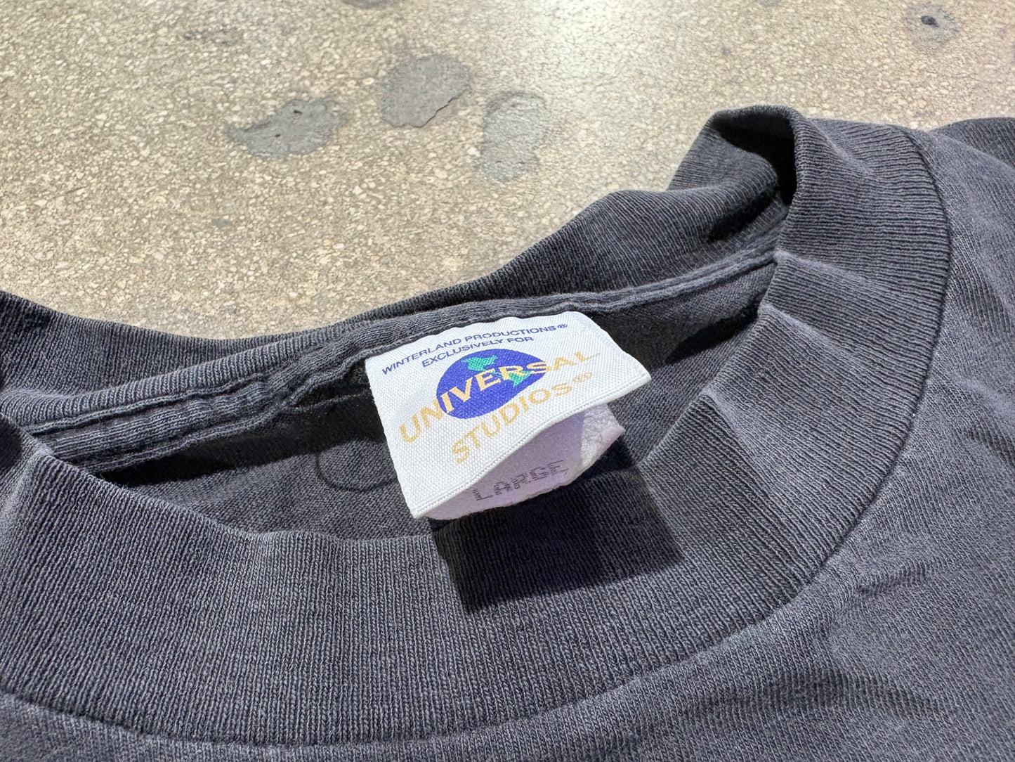 1995 Universal Studios Casper Tee - Black Size Large