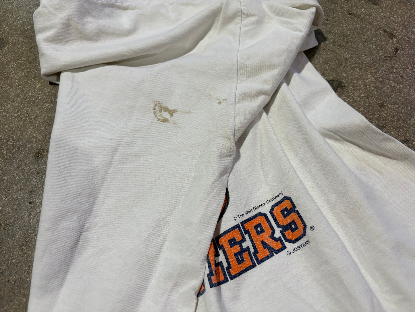Tennessee Volunteers Mickey Tee - White Size Large