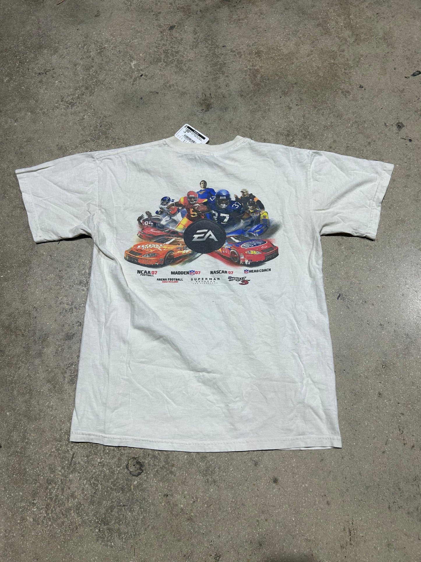 EA Sports Video Games Tee - White Size Medium