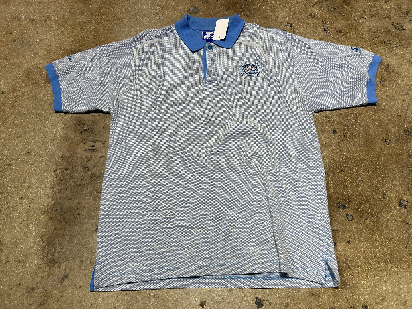 UNC Tar Heel Polo - Blue Size Large