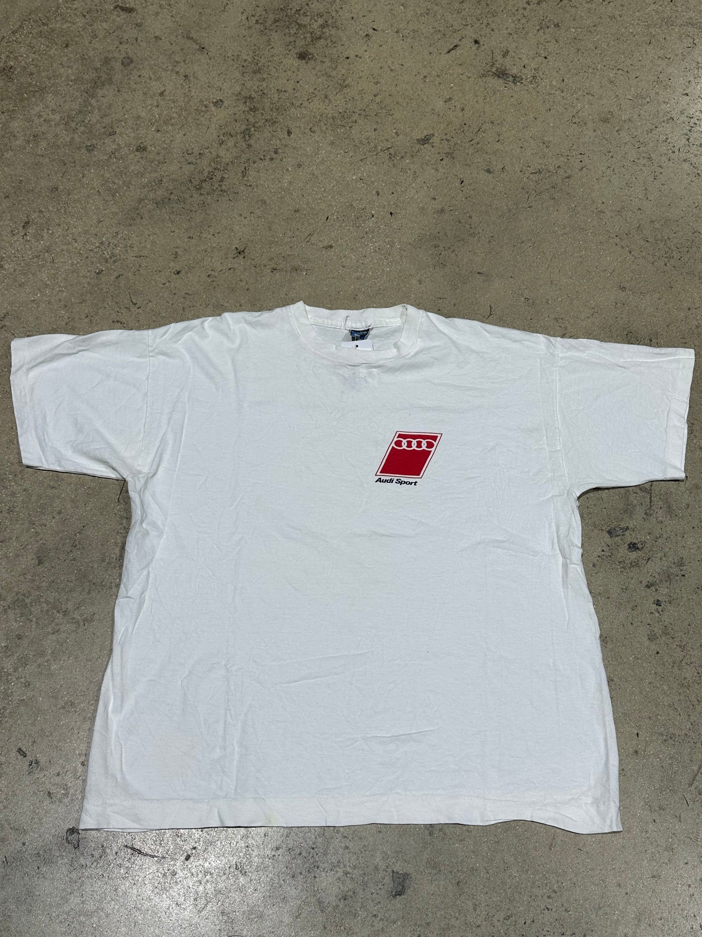 90s Audi Sport Tee - White Size XL