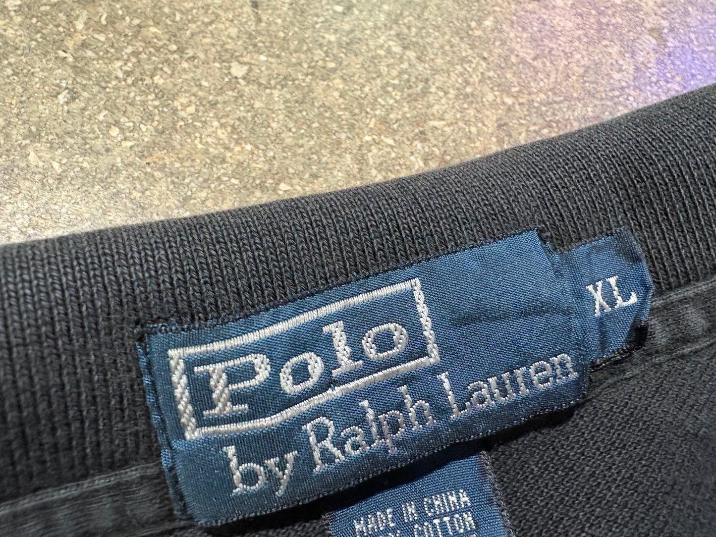 Polo Ralph Lauren Polo Shirt - Black /Red Size XL