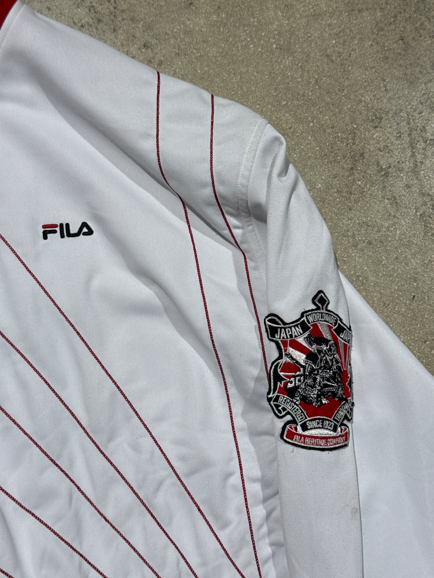 Fila Japan Worldwide Jacket - White Size XL