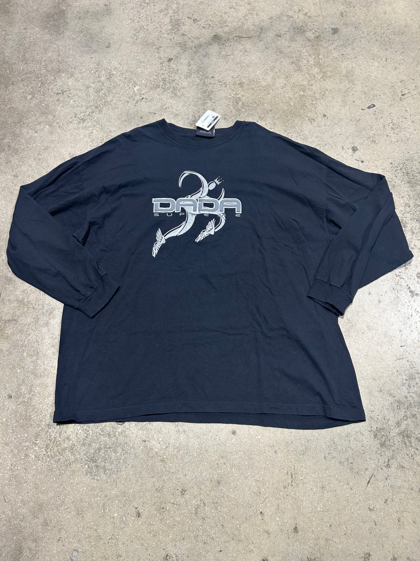 Dada Long Sleeve tee - Black Size XXL