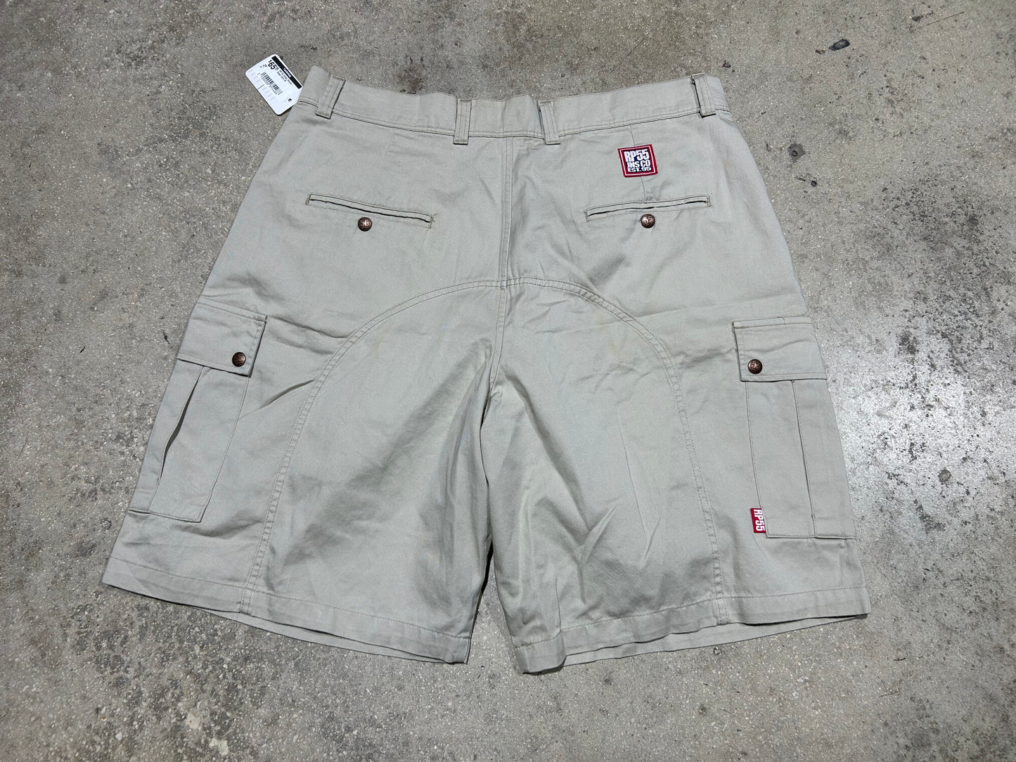 RP 55 Cargo Shorts - Khaki Size 38