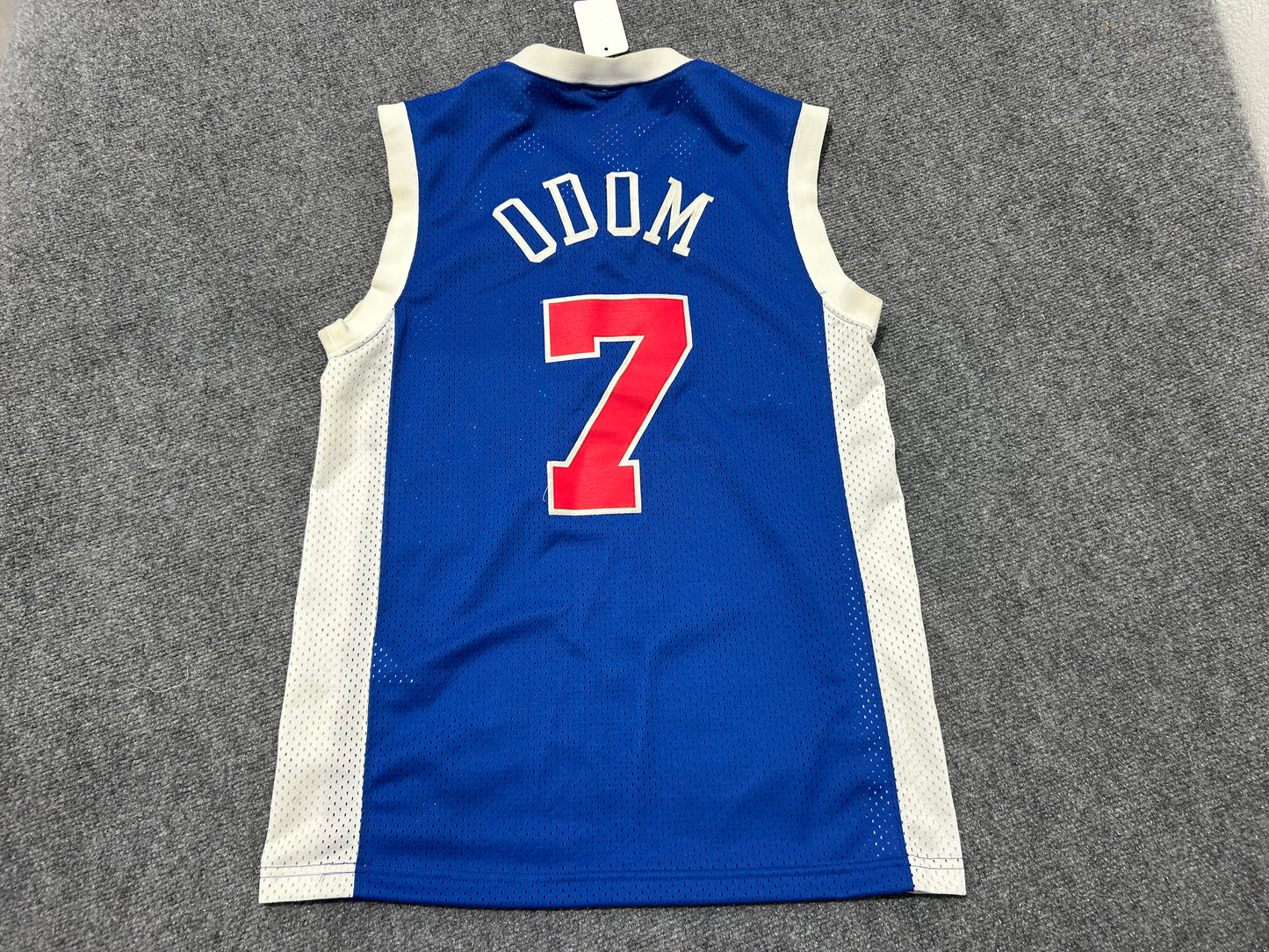 Los Angeles Clippers Odom #7 Basketball Jersey - Blue Size Small