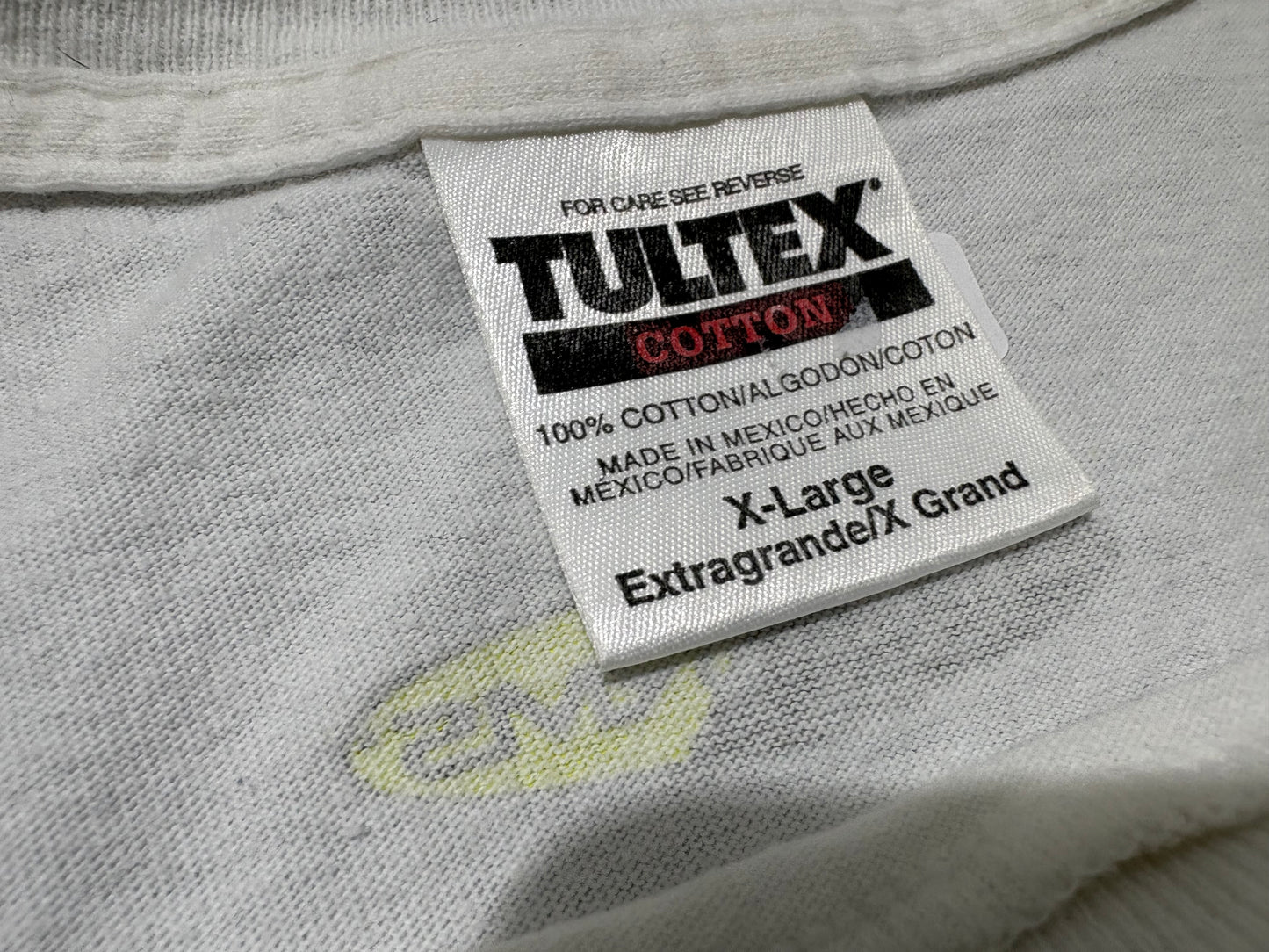 Meet Greet Eat the Worm Tee - White Size XL