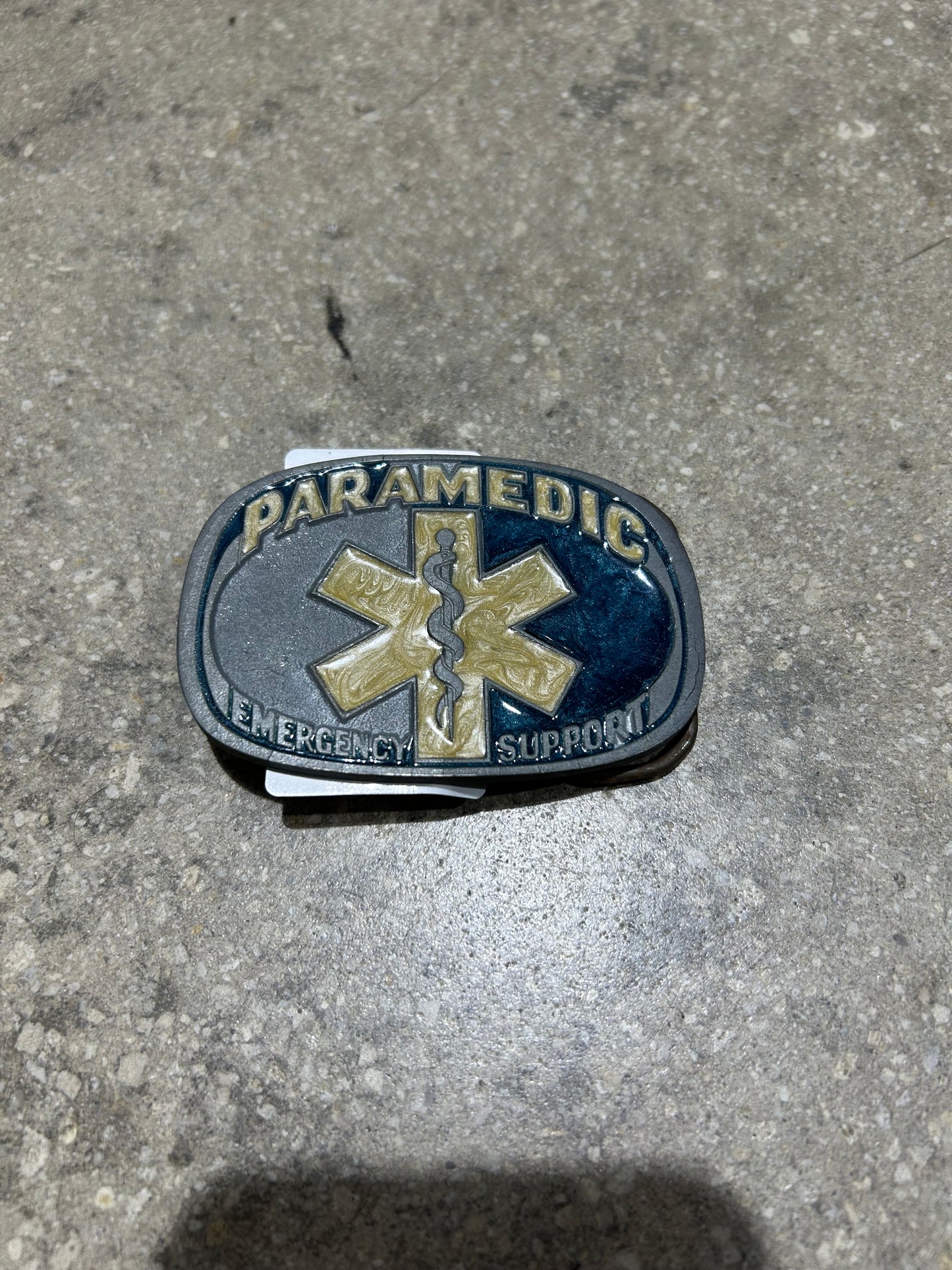 Paramedic Belt Buckle - Blue