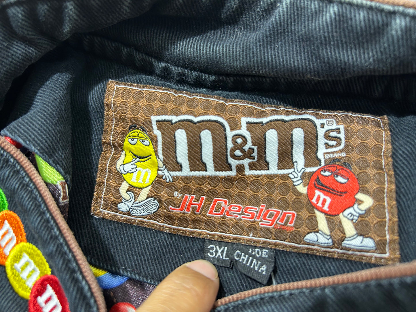 JH Design M&M Nascar Jacket - Brown Size XXXL
