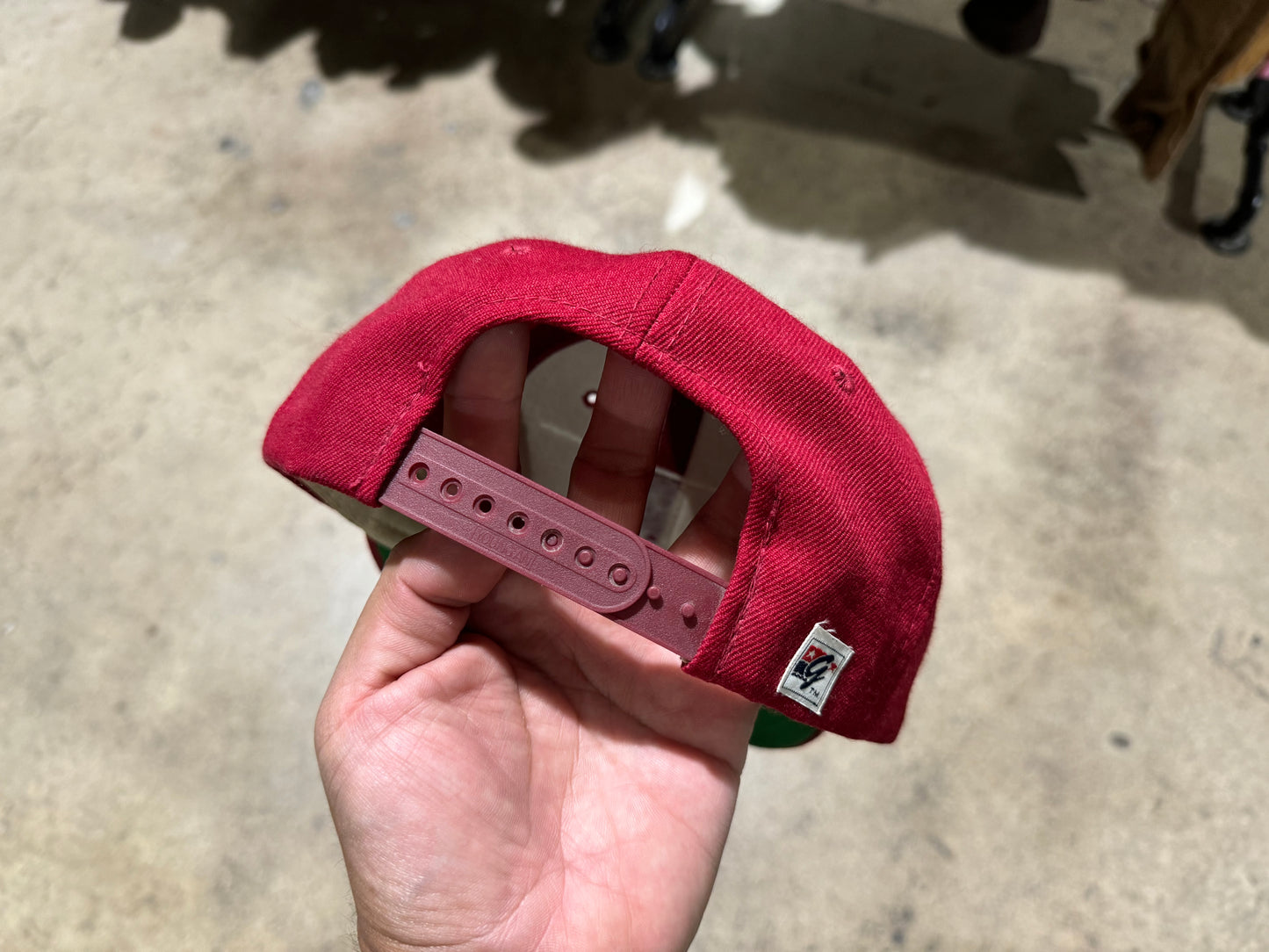 University Of Alabama Red Snapback