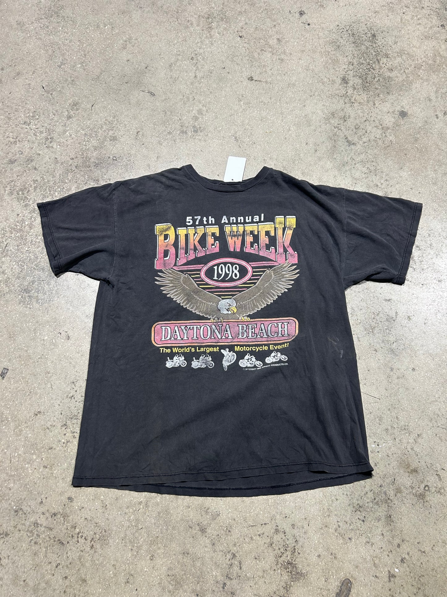 1998 Been There did That Bike Tee - Back Size XL