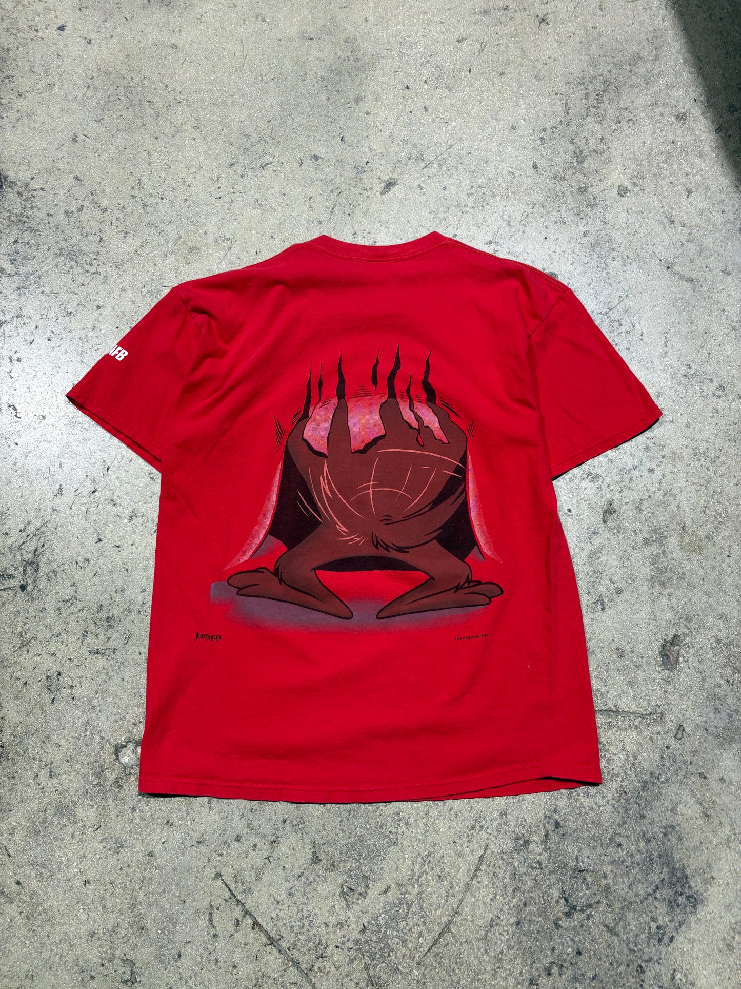 1993 Taz Breakthrough Tee - Red Size XL (23x29)