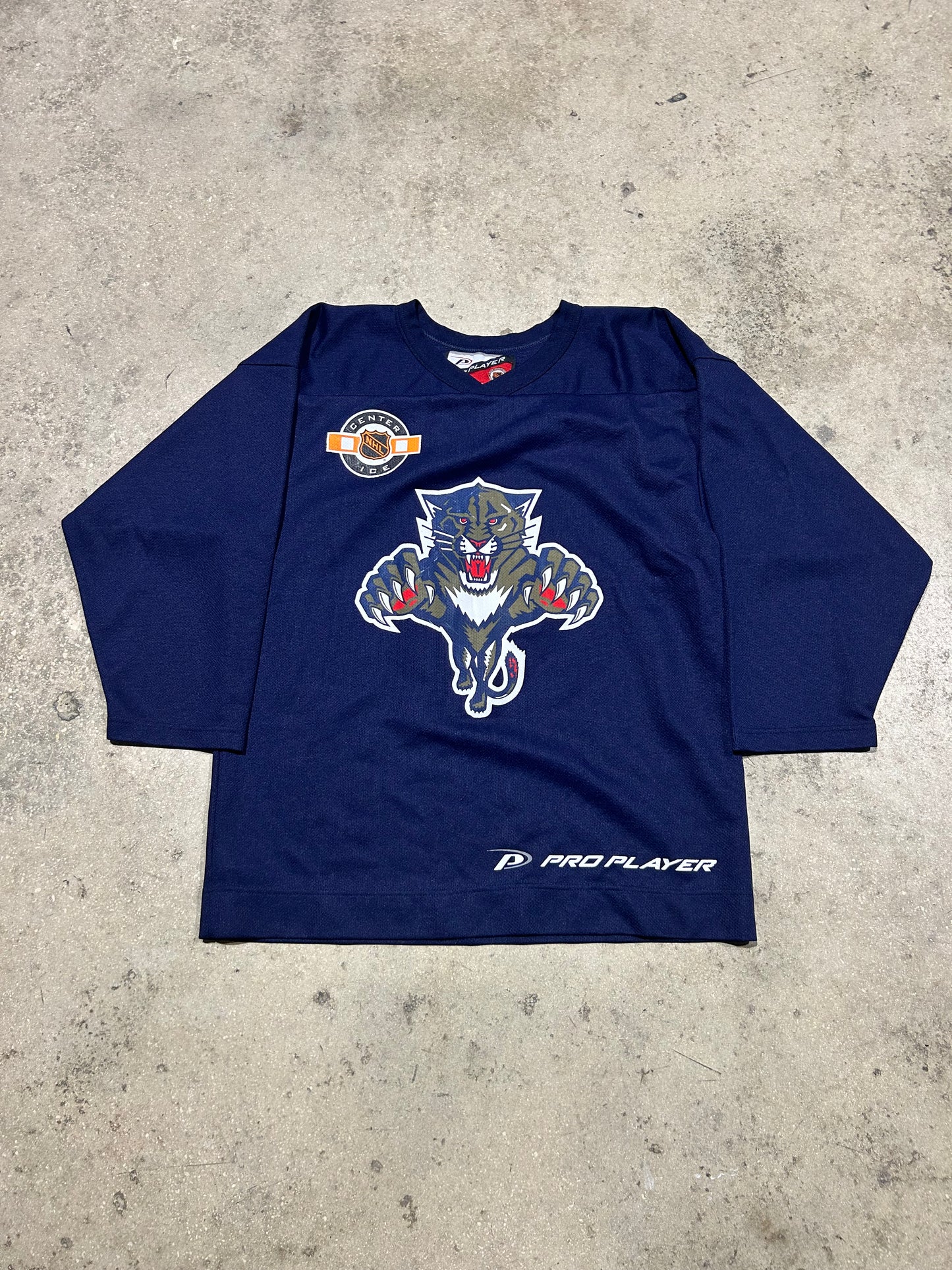 Pro Player Florida Panthers Center Ice Jersey - Navy Size XL