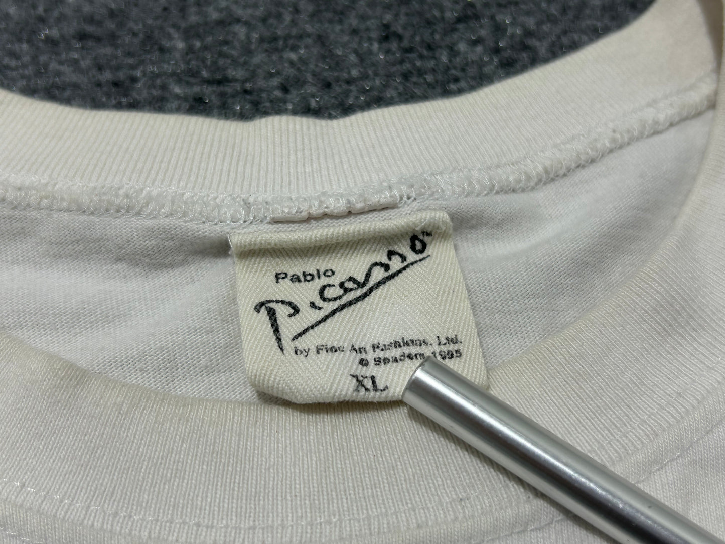 Picasso Woman With Yellow Hat Tee - White Size XL(con)