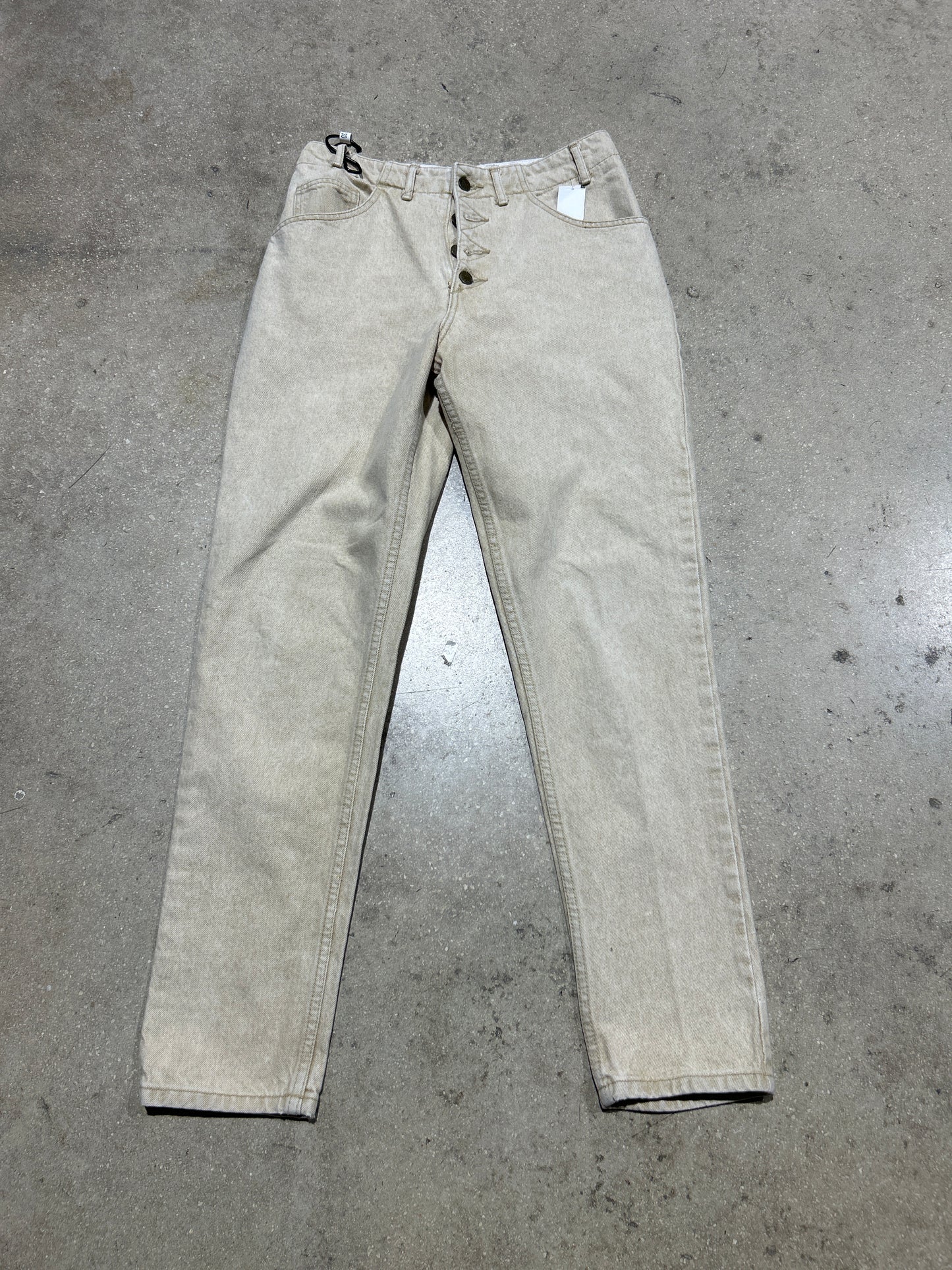 Georges Marciano for Guess Tapered Denim Jeans - Khaki Size 31x30