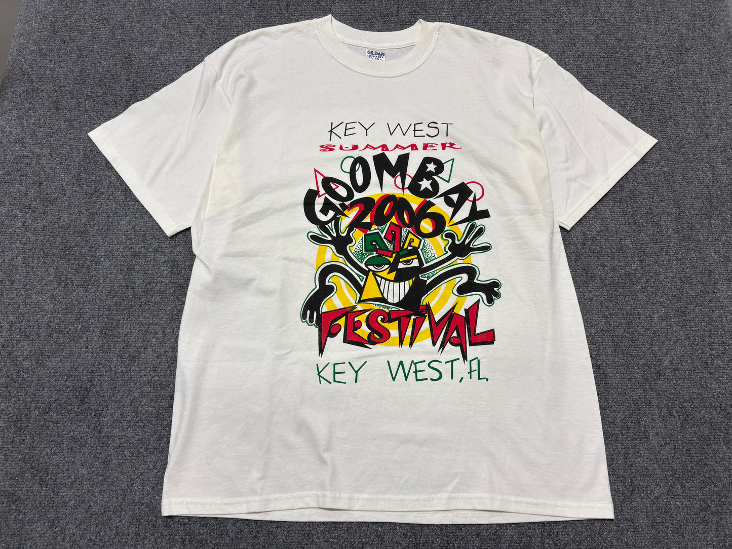 2006 Goombay Key West Tee - White Size XL