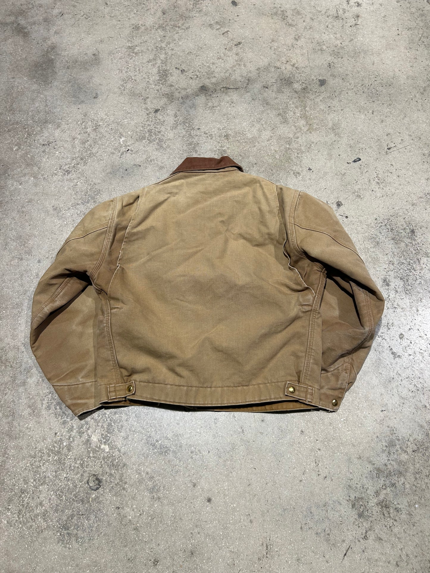 Carhartt Warn Detroit Jacket - Khaki Size Medium