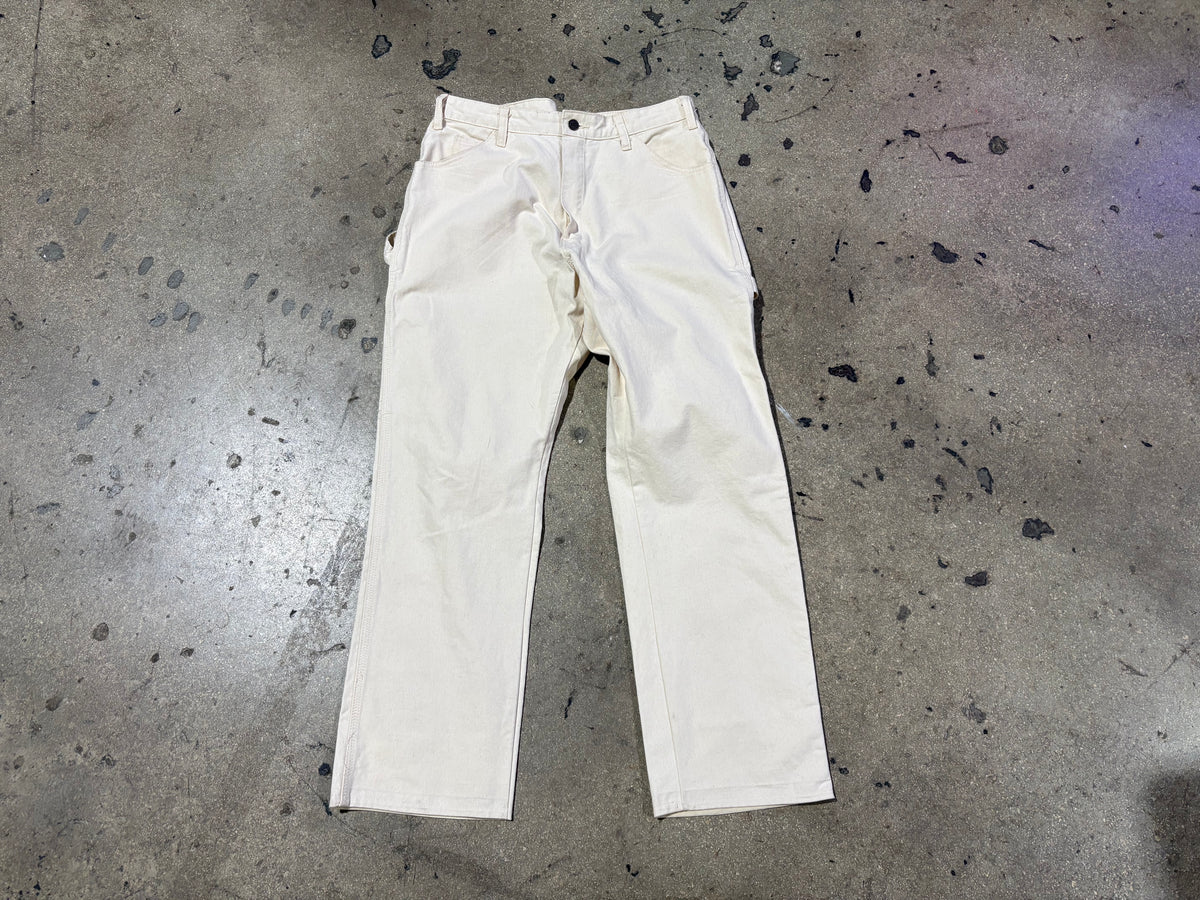 Dickies Carpenter Pants - Cream Size 34 x 30
