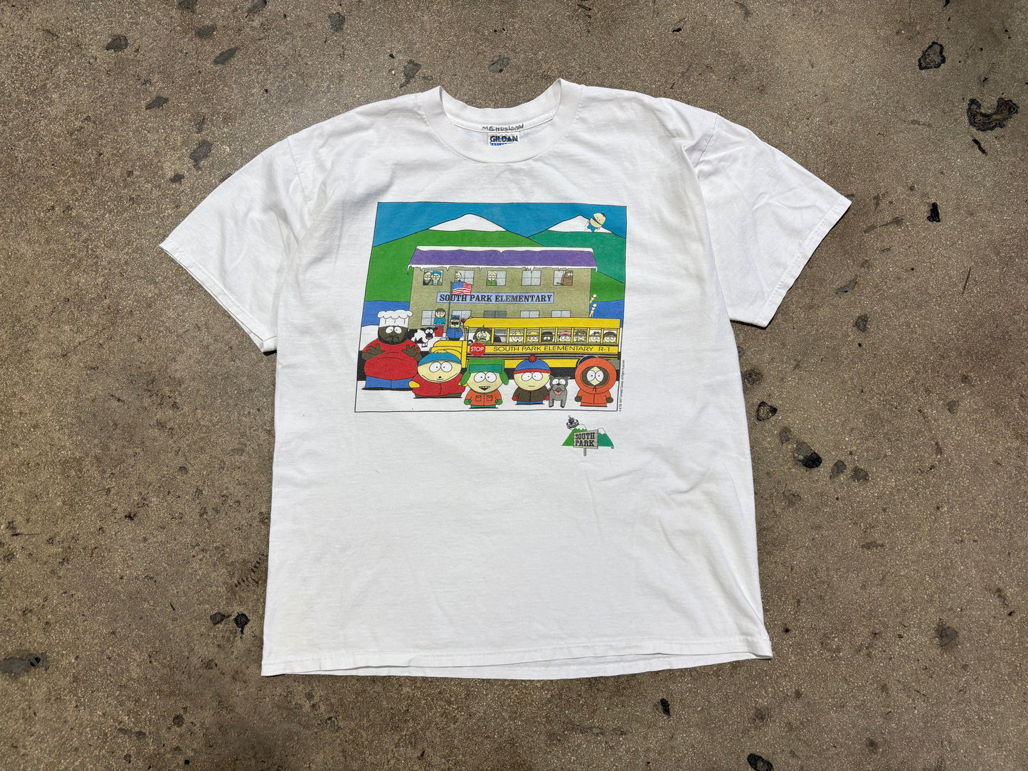 1997 South Park Tee - White Size XL