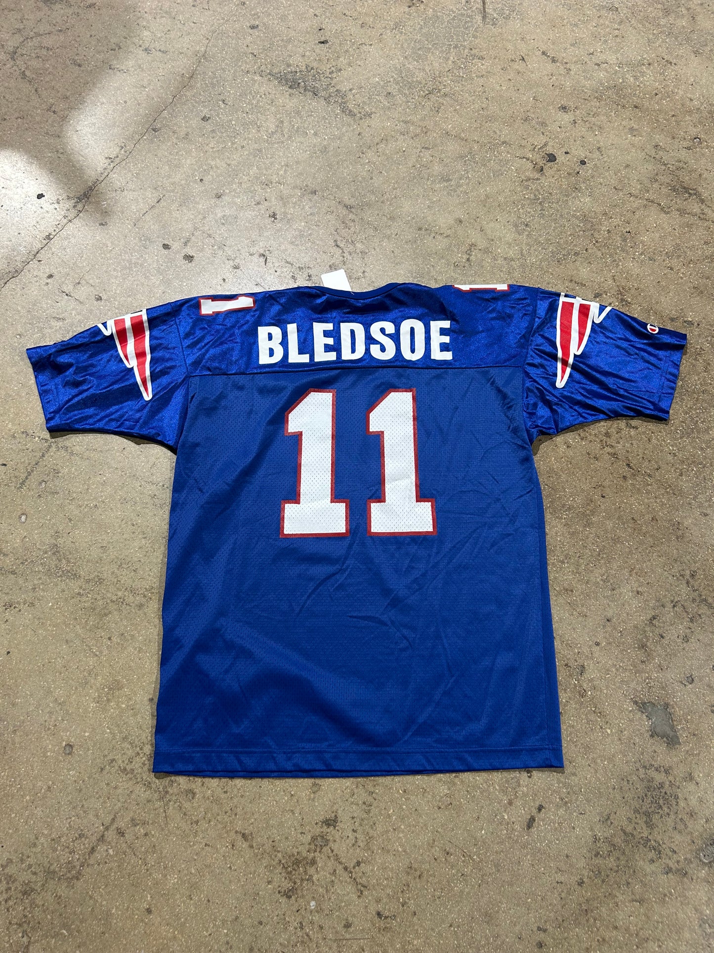 New England Patriots Bledsoe #11 Jersey - Blue Size XL