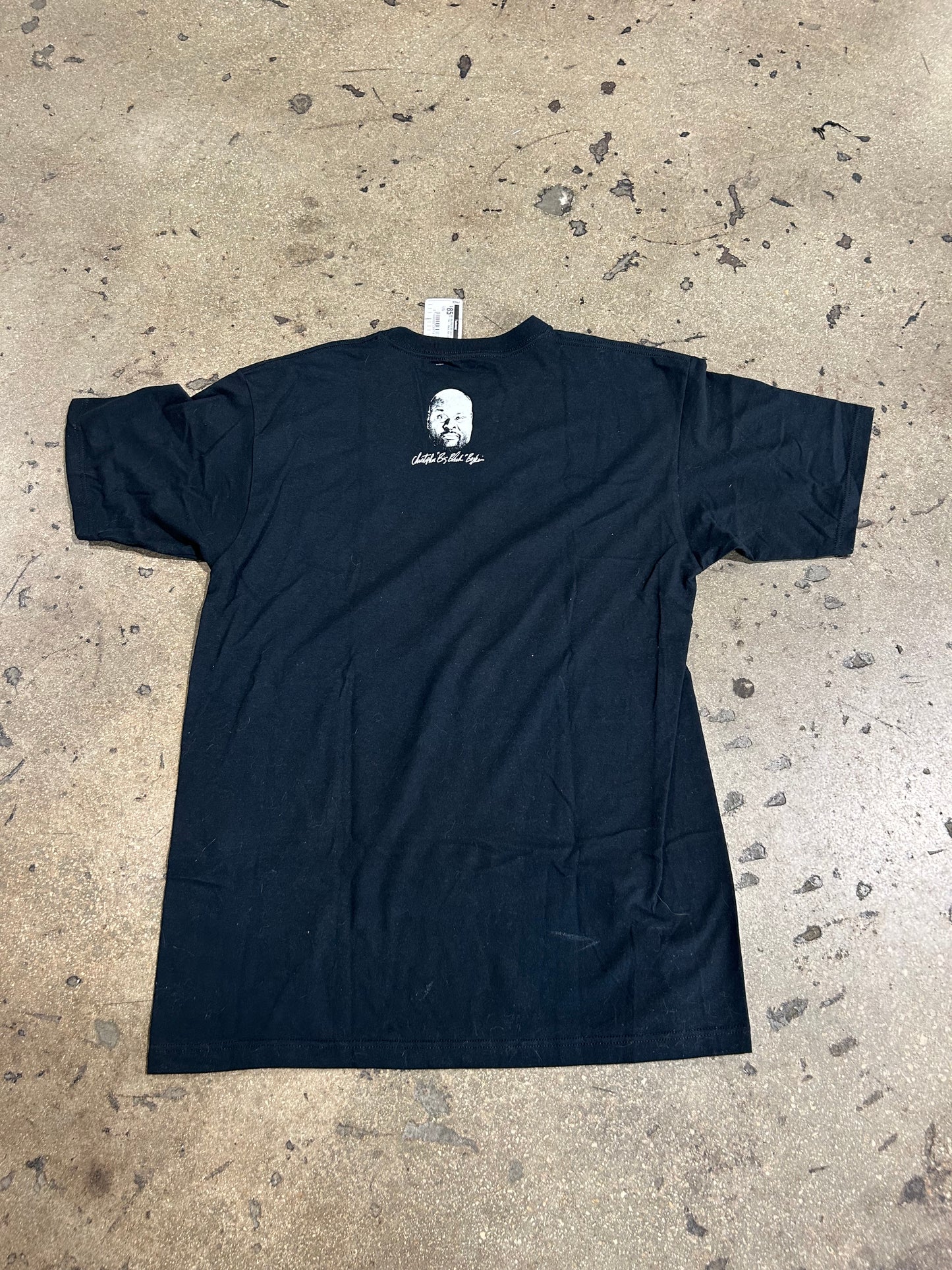 Big Black BB Camo Logo Tee - Black Size Large