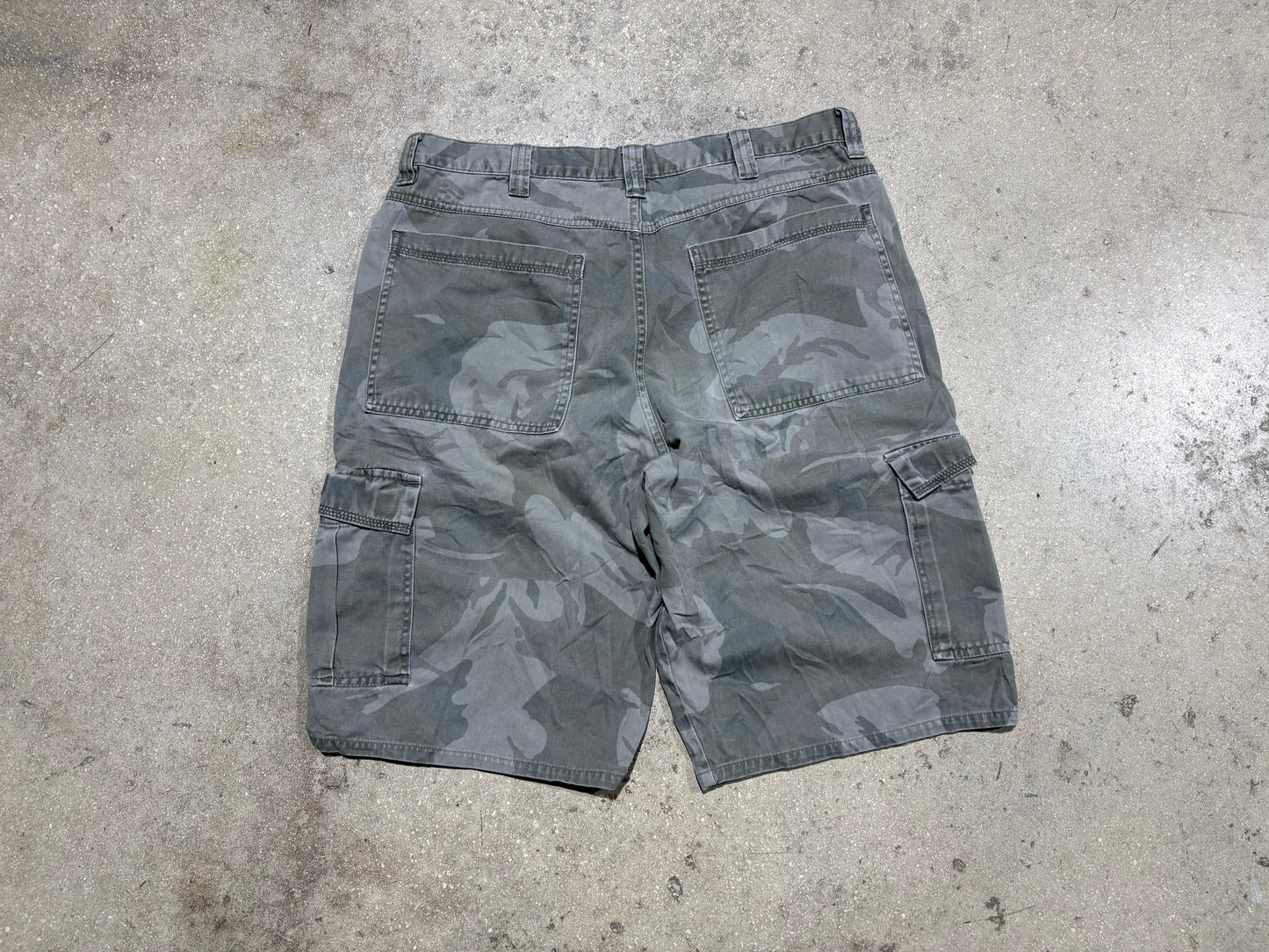 Wrangler Camo Cargo Shorts - Camo Size 38