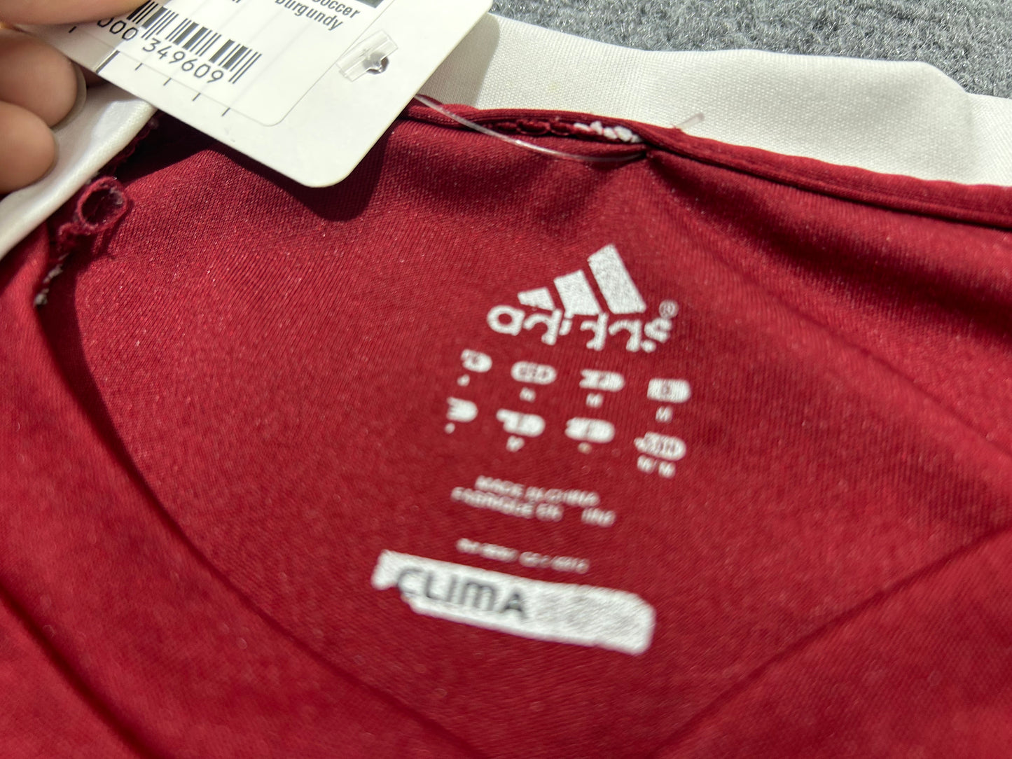 Colombian National Soccer Team Jersey - Burgundy Size Medium