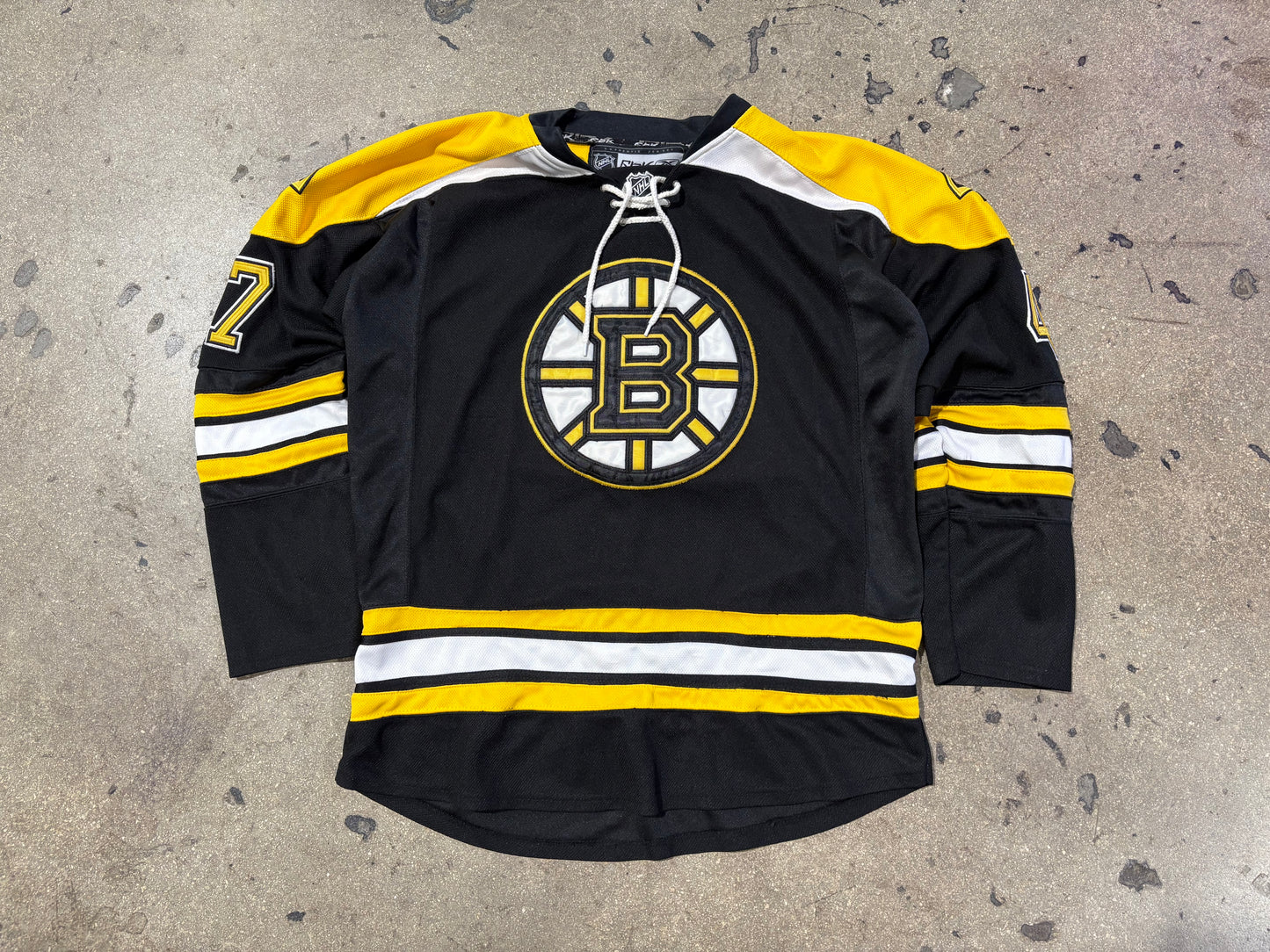 Reebok Boston Bruins Krug #47 Authentic Jersey Size 52