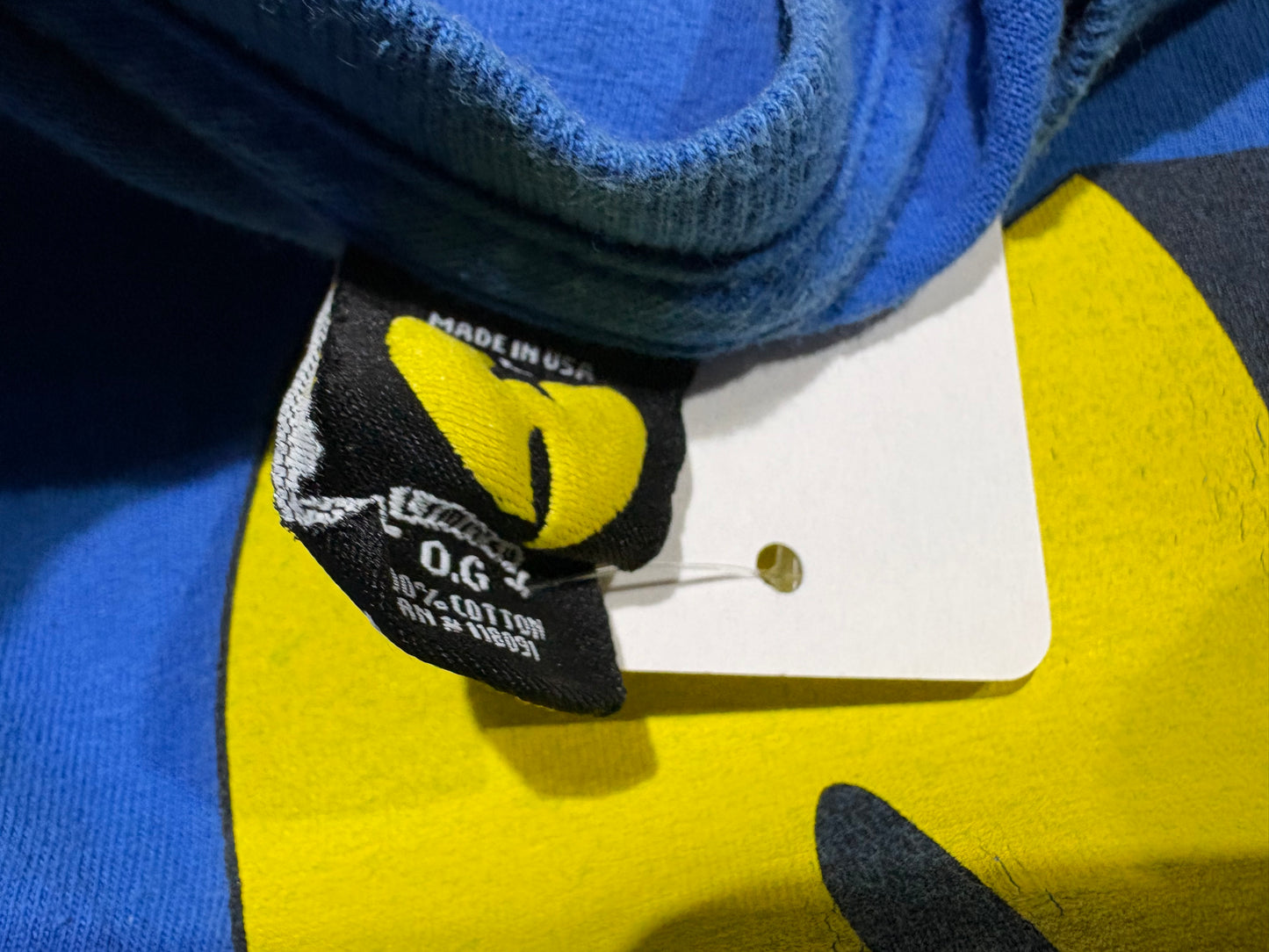 Wu Tang Ice CREAM Truck Tee - Blue Size Large